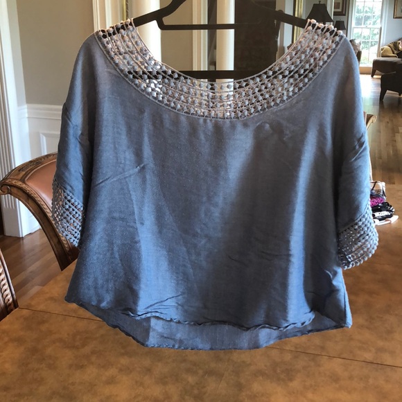 Off-the-shoulder blouse - Picture 2 of 2